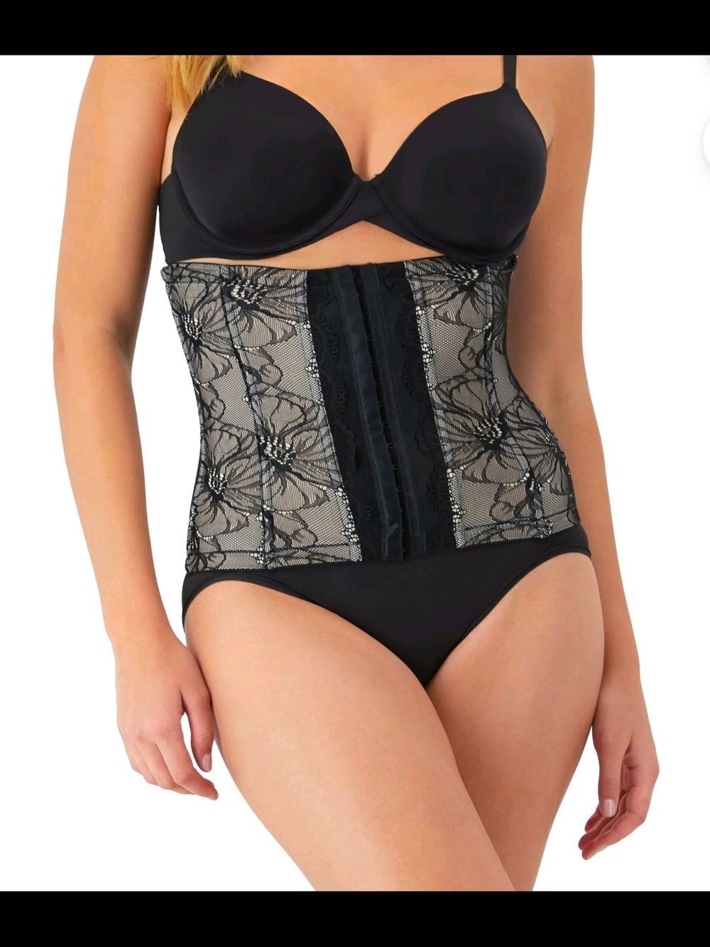 Nwt Maidenform Women’s Shapewear Extra Firm Control Lace Waist Trainer, New